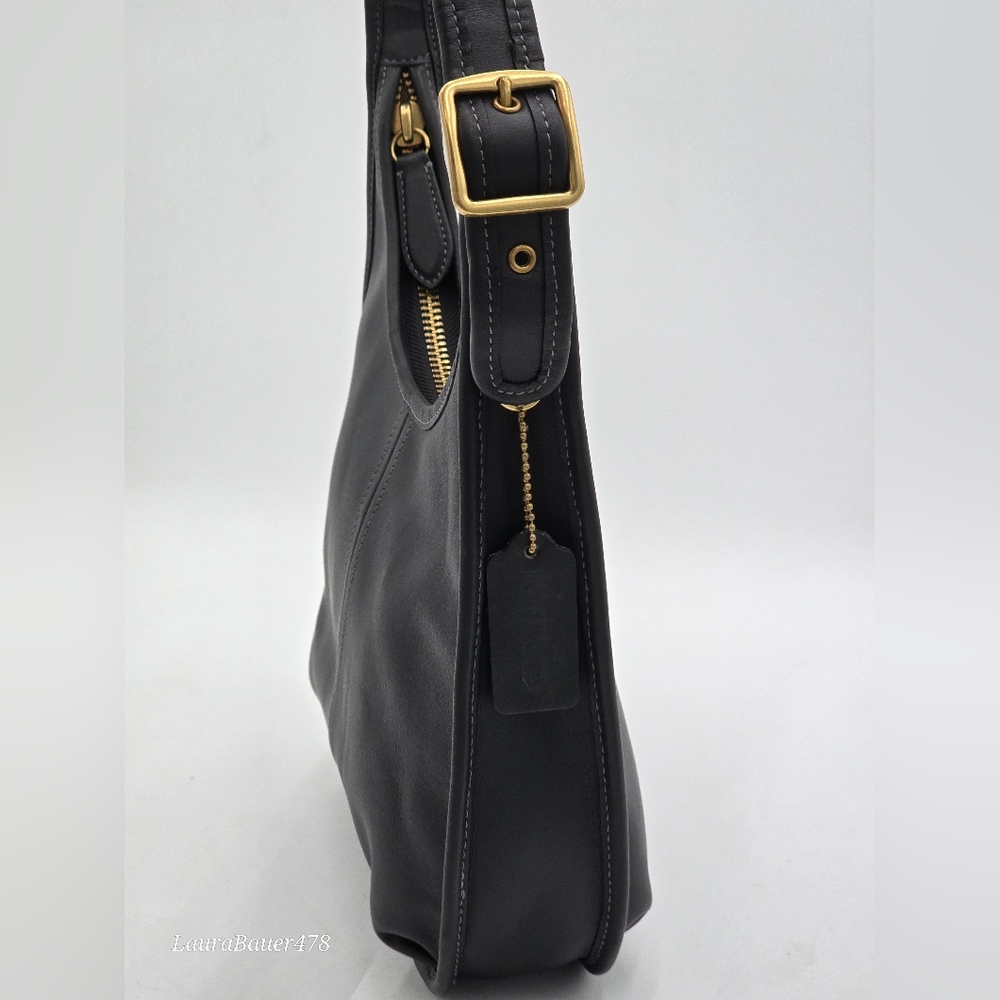 Coach 1941 Originals Glovetanned Leather Ergo Shoulder Bag, Black, C2265 - Picture 2 of 16